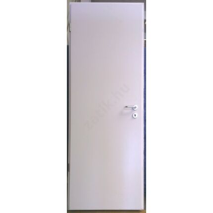 Beltéri ajtó dekorfóliás  Fehér szín  77x214x13 cm  tele balos MAS172 ACÉL TOKKAL