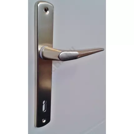 Beltéri ajtó kilincs BB 90 mm eloxált alumínium